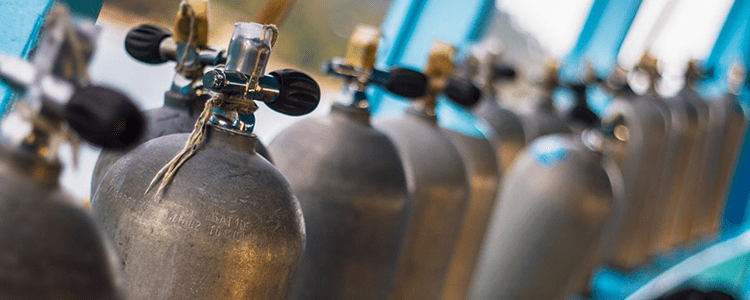 Газовые баллоны в Шереметьевской